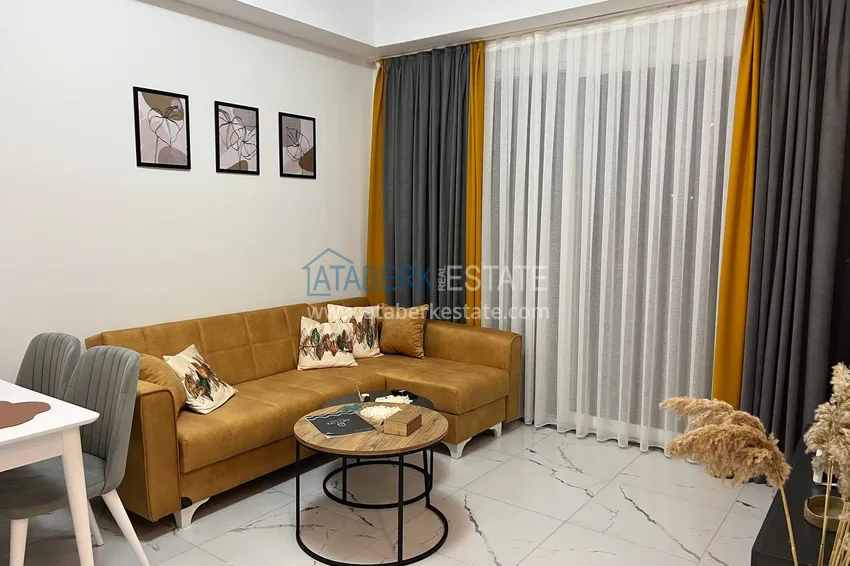 Kupuj  Wynajmij umeblowane mieszkanie 1+1 w kompleksie mieszkalnym - Alanya, dzielnica Avsallar nr 58 3 