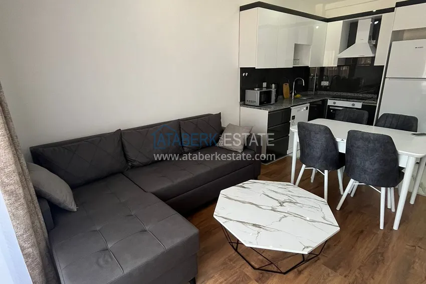 Kupuj  1+1 mieszkanie do wynajęcia w komfortowym nowym kompleksie - Alanya, dzielnica Oba nr 1 4 