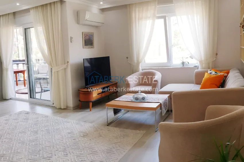 Kupuj Odnowiony apartament 2+1 z nowymi meblami 200 metrów od morza — dzielnica Oba, Alanya 4