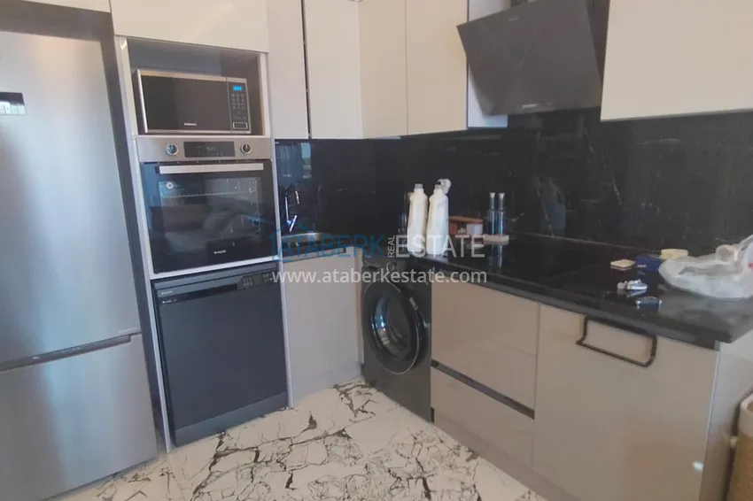 Kupuj  Umeblowane mieszkanie 1+1 w nowoczesnym kompleksie butikowym, dzielnica Oba — Alanya 4 