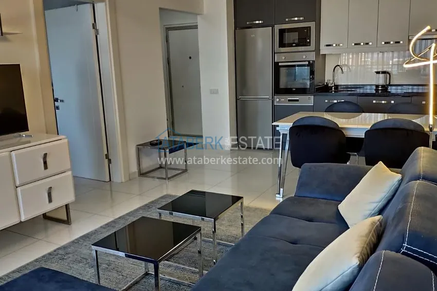 Kupuj  Kompaktowy penthouse 1+1 do wynajęcia w Kargicak z bezpośrednim widokiem na morze i góry C12 6 