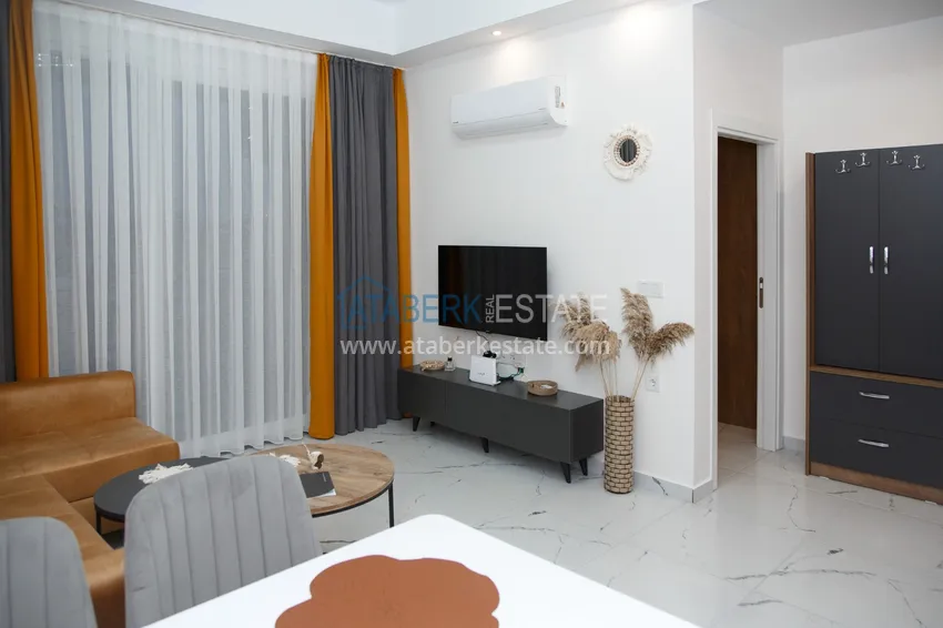 Kupuj  Wynajmij umeblowane mieszkanie 1+1 w kompleksie mieszkalnym - Alanya, dzielnica Avsallar nr 58 5 