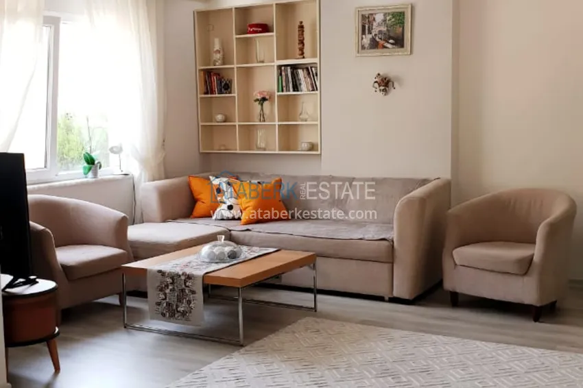 Kupuj Odnowiony apartament 2+1 z nowymi meblami 200 metrów od morza — dzielnica Oba, Alanya 5