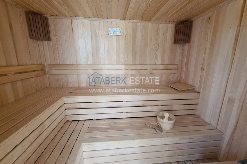 Pilna sprzedaż! Apartament 1+1 z widokiem na góry w nowym kompleksie — Alanya, dzielnica Oba 8 