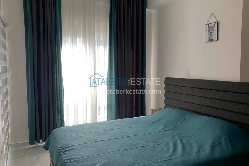 Kupuj  Wynajmij apartament 1+1 z meblami i tarasem w nowym nowoczesnym kompleksie — Alanya, dzielnica Avsallar  6 