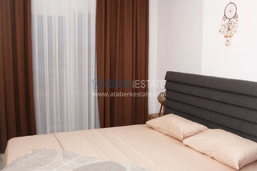 Kupuj  Wynajmij umeblowane mieszkanie 1+1 w kompleksie mieszkalnym - Alanya, dzielnica Avsallar nr 58 6 
