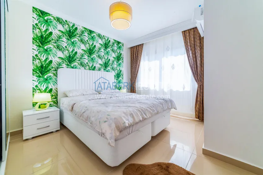 Kupuj  Apartament z jedną sypialnią w Mahmutlar umeblowany z otwartym widokiem na morze  6 