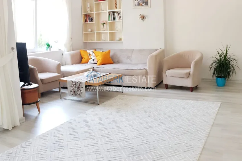 Kupuj Odnowiony apartament 2+1 z nowymi meblami 200 metrów od morza — dzielnica Oba, Alanya 6