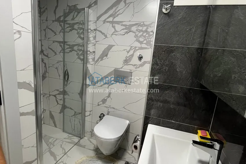 Kupuj  1+1 mieszkanie do wynajęcia w komfortowym nowym kompleksie - Alanya, dzielnica Oba nr 1 9 