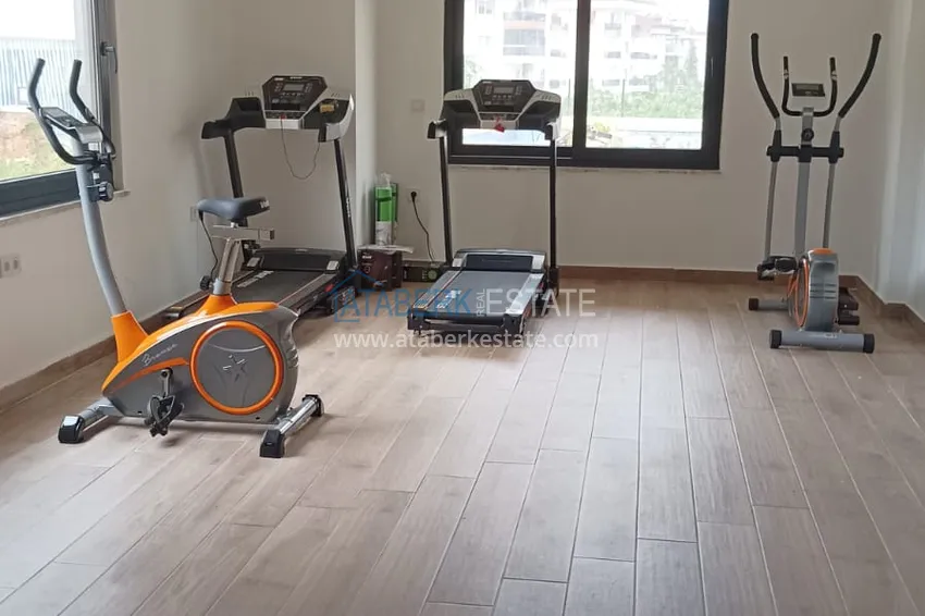 1+1 mieszkanie do wynajęcia w komfortowym nowym kompleksie - Alanya, dzielnica Oba nr 1 3 