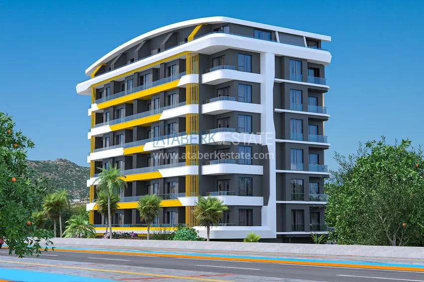 Nowy projekt komfortowego kompleksu mieszkalnego w Gazipasa 10 