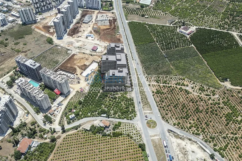 Nowy, komfortowy kompleks mieszkaniowy w budowie w dzielnicy Tomuk-Mersin 21