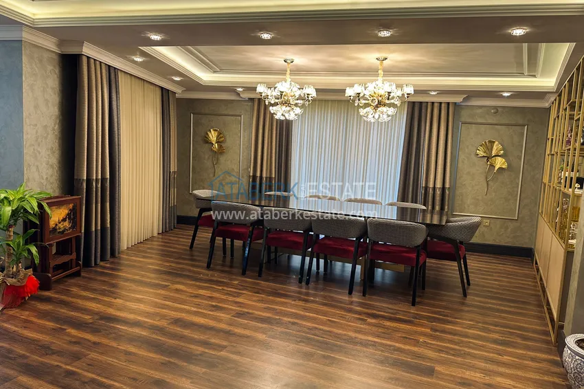 Kupuj  Umeblowana willa triplex z nowoczesnymi wnętrzami w dzielnicy Alanya - Oba 11 