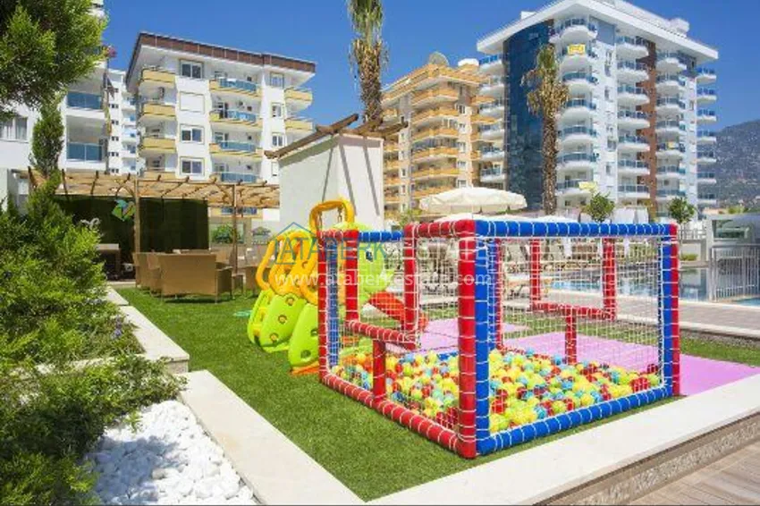 Apartament 1+1 od właściciela z meblami i widokiem na góry, dzielnica Mahmutlar — Alanya 9 