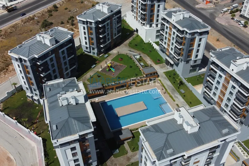 Nowy projekt inwestycyjny wielomieszkaniowego kompleksu mieszkaniowego w dzielnicy Antalya Kepez 10 