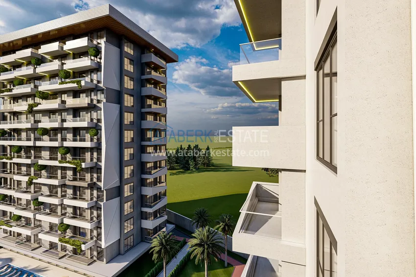 Kompleks mieszkaniowy Premium w ramach projektu w Mahmutlar, Alanya 14 