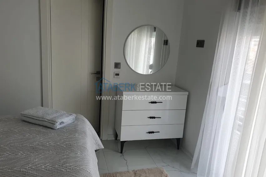 Kupuj  Liniowy czteropokojowy penthouse z meblami w centrum Alanyi w wygodnym kompleksie  13 