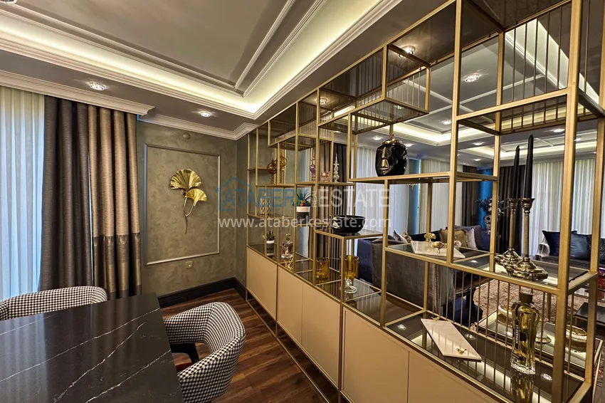 Kupuj  Umeblowana willa triplex z nowoczesnymi wnętrzami w dzielnicy Alanya - Oba 16 