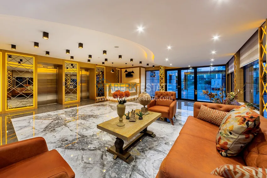 Apartament 1+1 od właściciela z meblami i widokiem na góry, dzielnica Mahmutlar — Alanya 12 