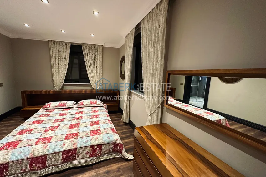 Kupuj  Umeblowana willa triplex z nowoczesnymi wnętrzami w dzielnicy Alanya - Oba 19 