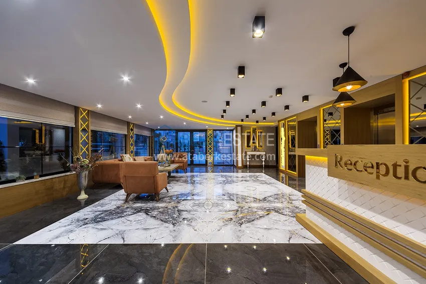 Apartament 1+1 od właściciela z meblami i widokiem na góry, dzielnica Mahmutlar — Alanya 14 