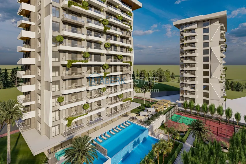 Kompleks mieszkaniowy Premium w ramach projektu w Mahmutlar, Alanya 1 