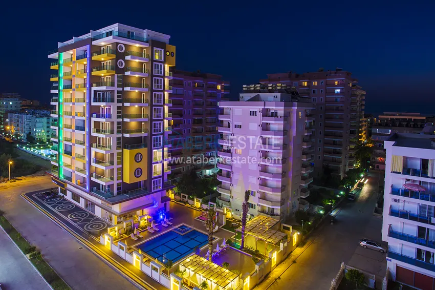 Apartament 1+1 od właściciela z meblami i widokiem na góry, dzielnica Mahmutlar — Alanya 1 