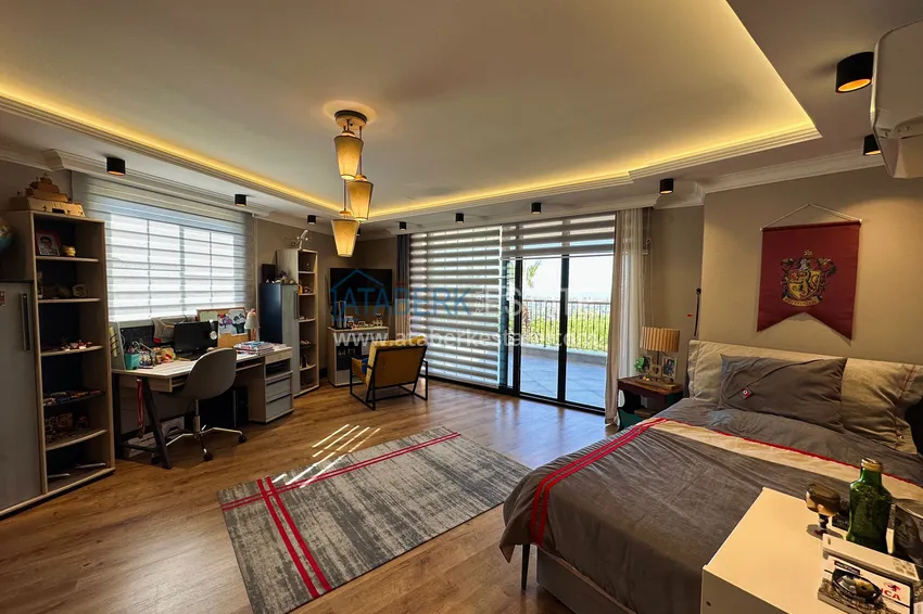 Kupuj  Umeblowana willa triplex z nowoczesnymi wnętrzami w dzielnicy Alanya - Oba 27 