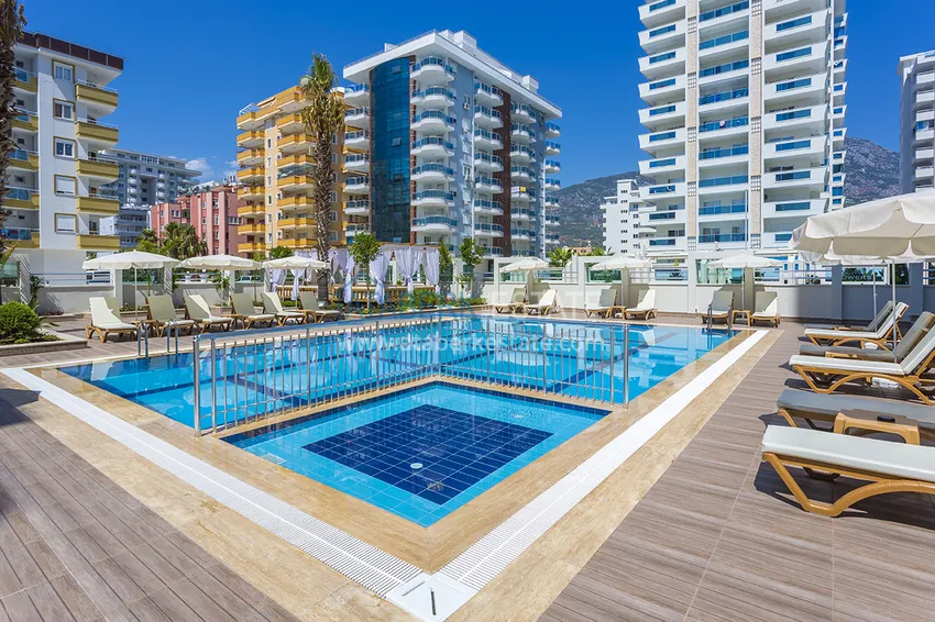 Apartament 1+1 od właściciela z meblami i widokiem na góry, dzielnica Mahmutlar — Alanya 2 