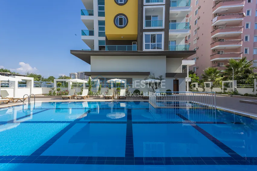 Apartament 1+1 od właściciela z meblami i widokiem na góry, dzielnica Mahmutlar — Alanya 4 