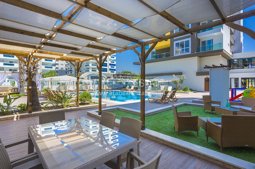 Apartament 1+1 od właściciela z meblami i widokiem na góry, dzielnica Mahmutlar — Alanya 5 