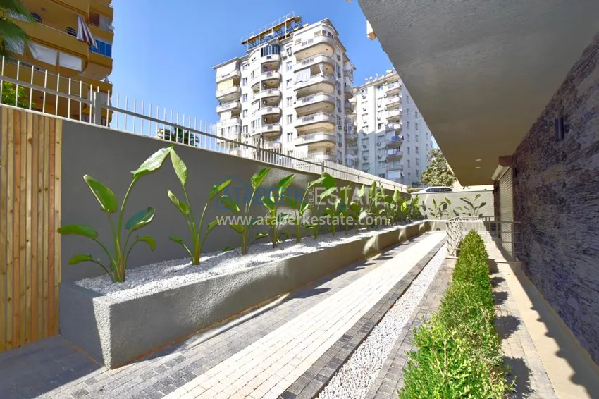 Luksusowe mieszkanie 2+1 w rezydencji z wysokim wyposażeniem technicznym - centrum Alanyi, 600 metrów do plaży Kleopatry 8 