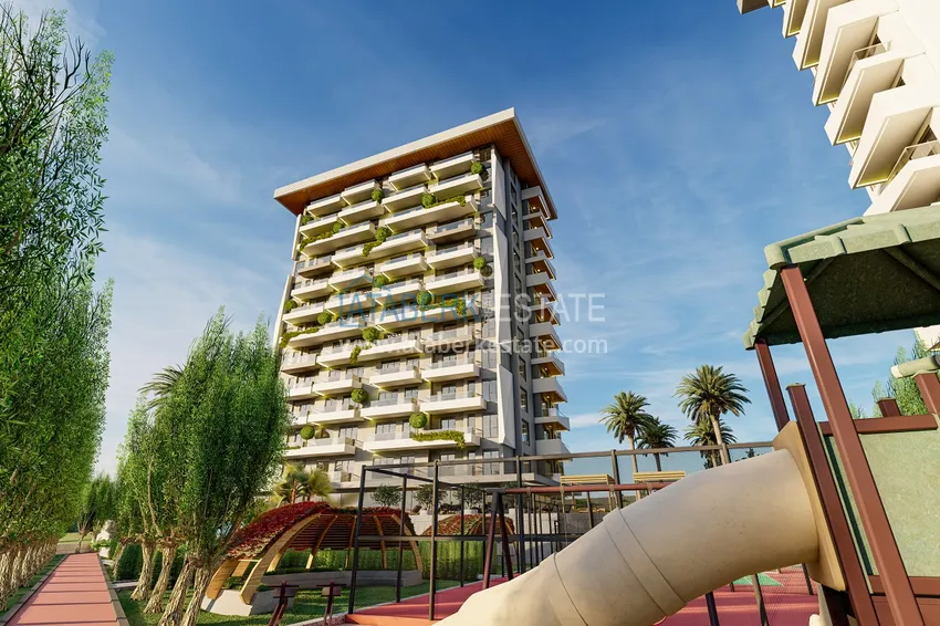 Kompleks mieszkaniowy Premium w ramach projektu w Mahmutlar, Alanya 12 