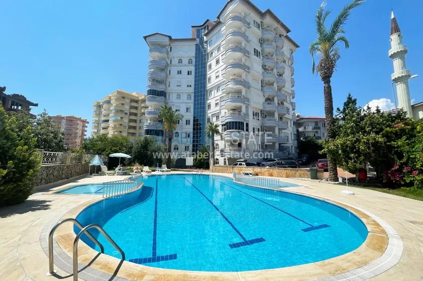 Umeblowany duplex z basenem na tarasie w Tosmur, Alanya 1 