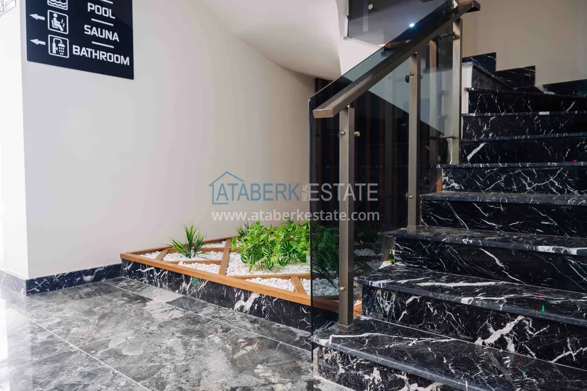 Apartament pod klucz z 1 sypialnią w okolicy plaży Alanya Cleopatra  13 
