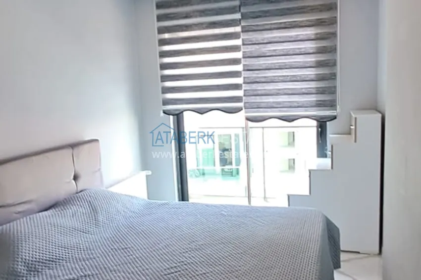 Kupuj  Umeblowany apartament 3+1 z przeszklonym balkonem i widokiem na góry - Centrum Alanya 13 