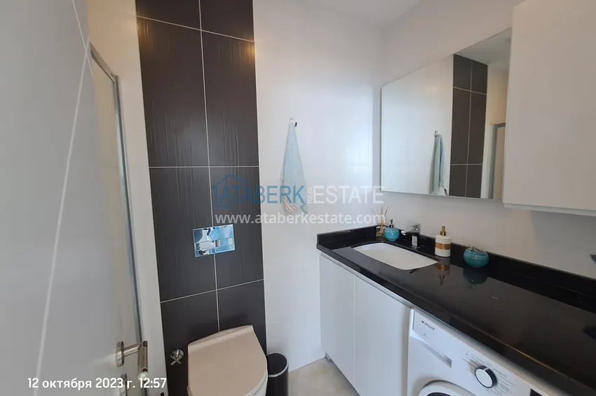 Kupuj Umeblowany apartament 2+1 z widokiem na morze przy plaży, dzielnica Mahmutlar — Alanya 11