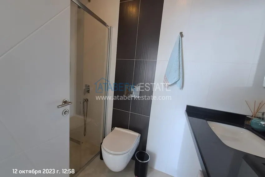 Kupuj Umeblowany apartament 2+1 z widokiem na morze przy plaży, dzielnica Mahmutlar — Alanya 12