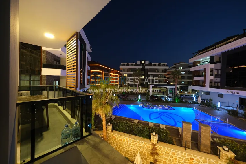 Kupuj  Jednopokojowy apartament z nowoczesnym wnętrzem w obszarze otwartym na pozwolenia na pobyt — Oba, Alanya 12 