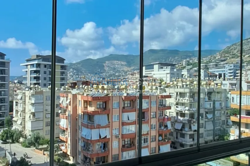 Kupuj  Umeblowany apartament 3+1 z przeszklonym balkonem i widokiem na góry - Centrum Alanya 18 