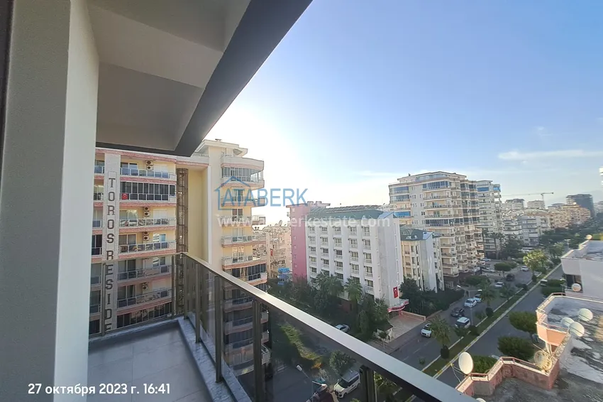 Kupuj  Gotowe mieszkanie 2+1 w nowym budynku 200 metrów od morza — Alanya, dzielnica Mahmutlar 15 