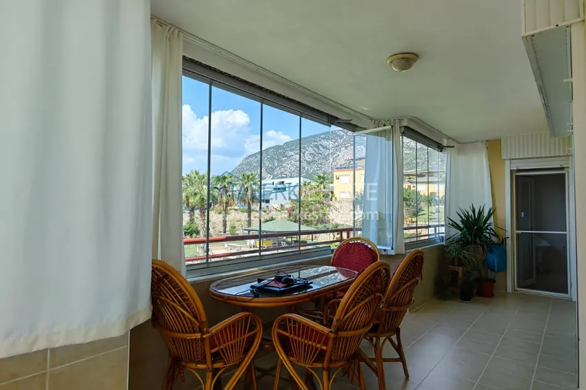 Kupuj  Panoramiczny apartament z dwiema sypialniami i meblami, przeszklony balkon w Mahmutlar 17 