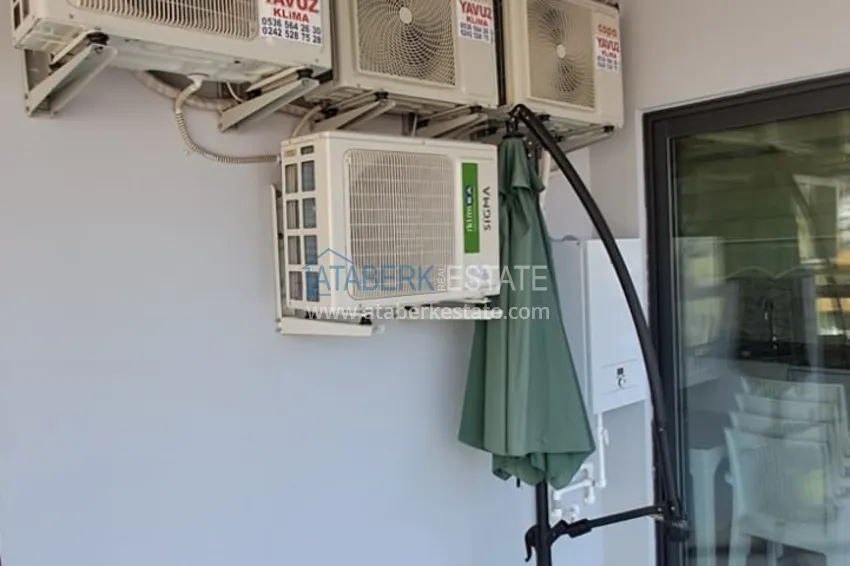 Kupuj  Umeblowany apartament 3+1 z przeszklonym balkonem i widokiem na góry - Centrum Alanya 19 