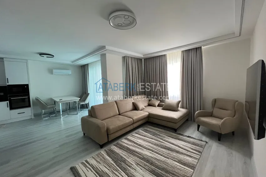Kupuj  Umeblowane mieszkanie 2+1 w kompleksie przy plaży, dzielnica Mahmutlar — Alanya 1 