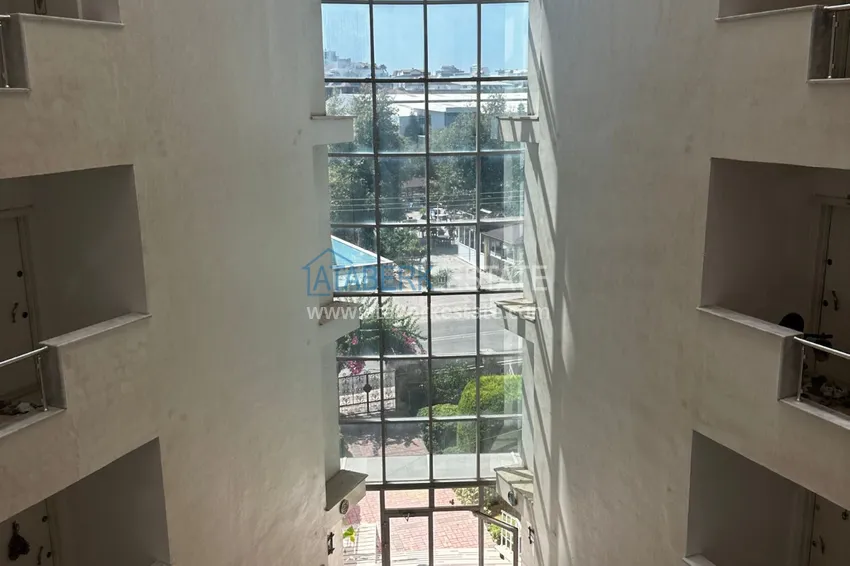 Umeblowany duplex z basenem na tarasie w Tosmur, Alanya 6 