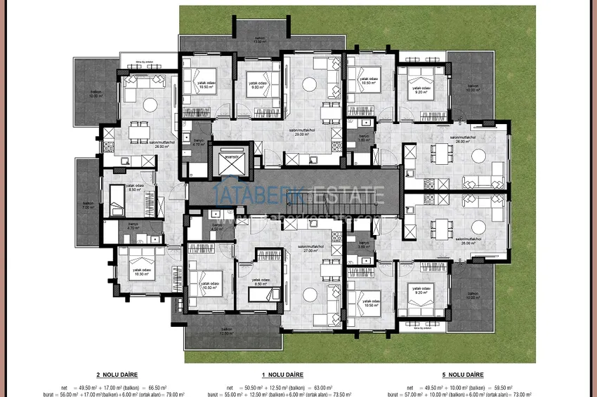 Kupuj taniej Kompleksowy projekt segmentu komfortowego w budowie w centrum Alanyi  4 