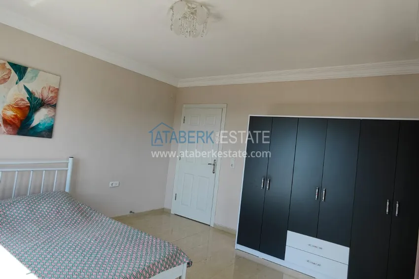Kupuj  Panoramiczny apartament z dwiema sypialniami i meblami, przeszklony balkon w Mahmutlar 21 
