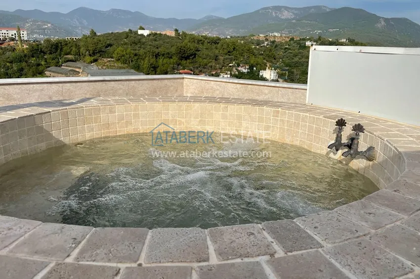 Kupuj  Umeblowany duplex z basenem na tarasie w Tosmur, Alanya 23 