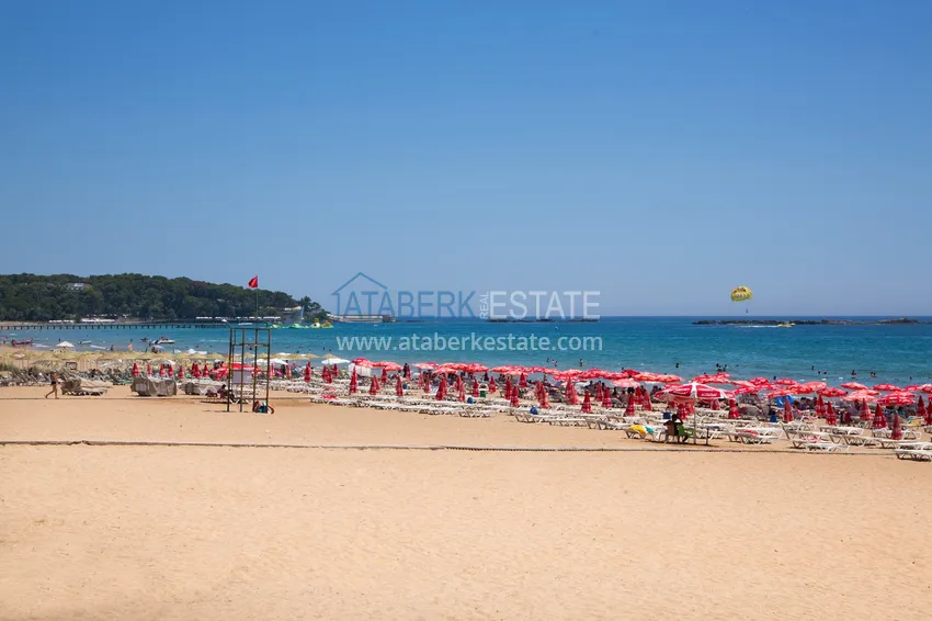 Jednopokojowe mieszkanie do wynajęcia z widokiem na morze w Alanya, dzielnica Avsallar  28 