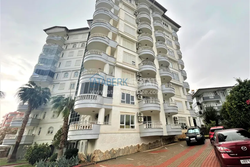 Umeblowany duplex z basenem na tarasie w Tosmur, Alanya 7 